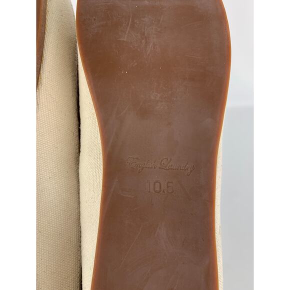 English Laundry Wynne Leather Slip On Loafers Mens 10.5 Cognac Brown ELS2004 New - Picture 9 of 12